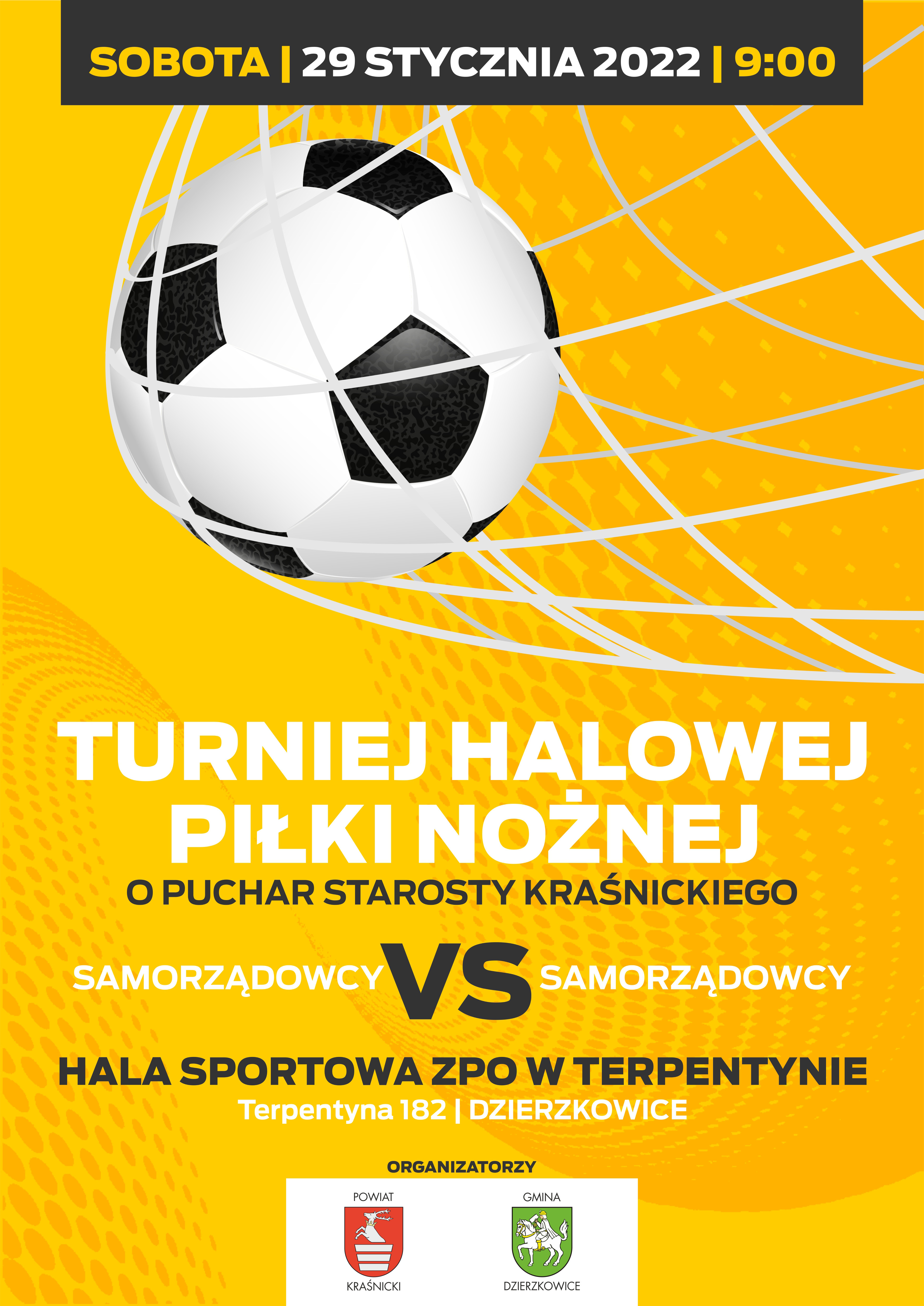 Turnieju Halowej Piłki Nożnej o Puchar Starosty Kraśnickiego - zdjęcie