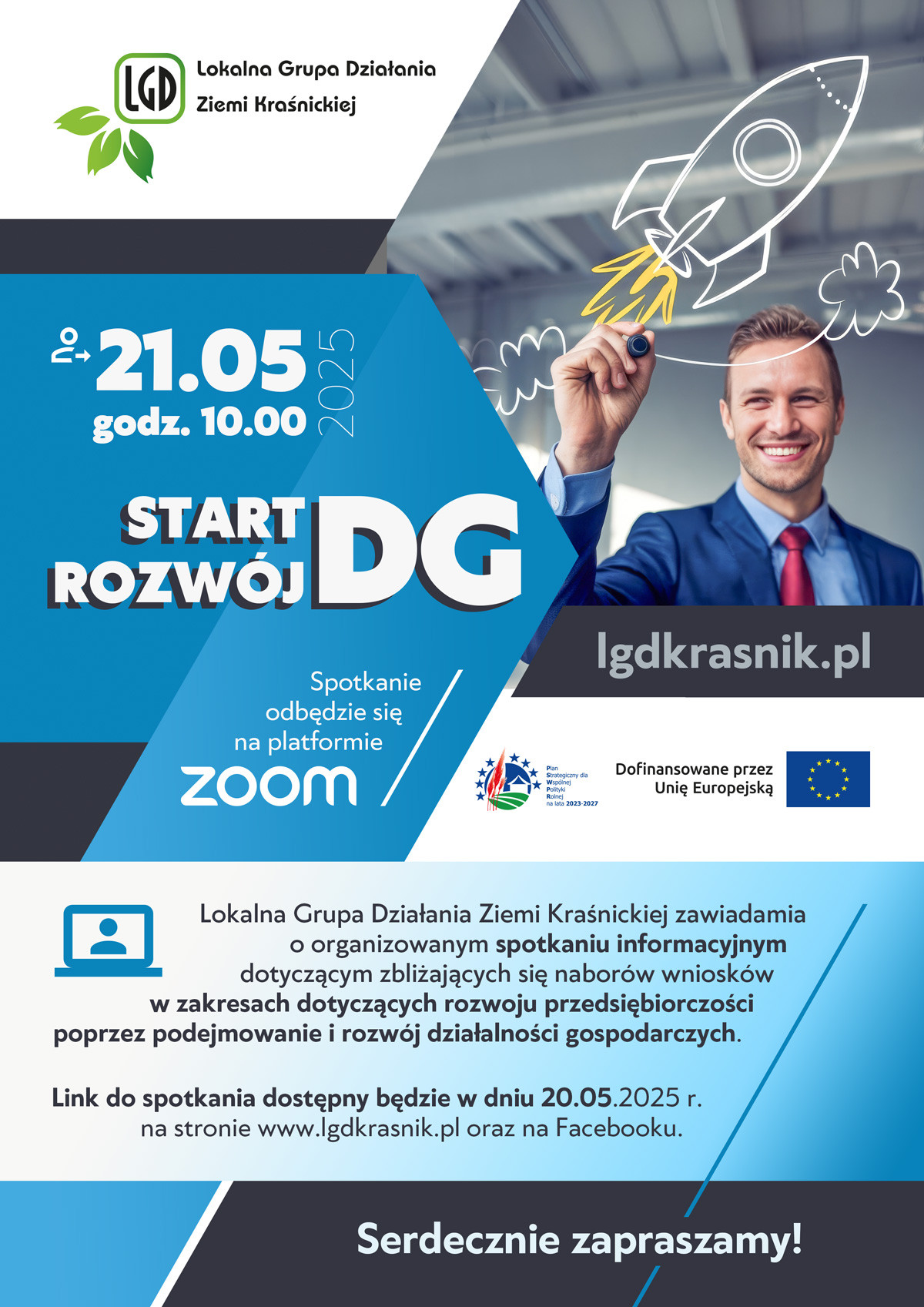 Spotkanie informacyjne dotyczące dotacji na rozpoczęcie i rozwój działalności gospodarczych - zdjęcie