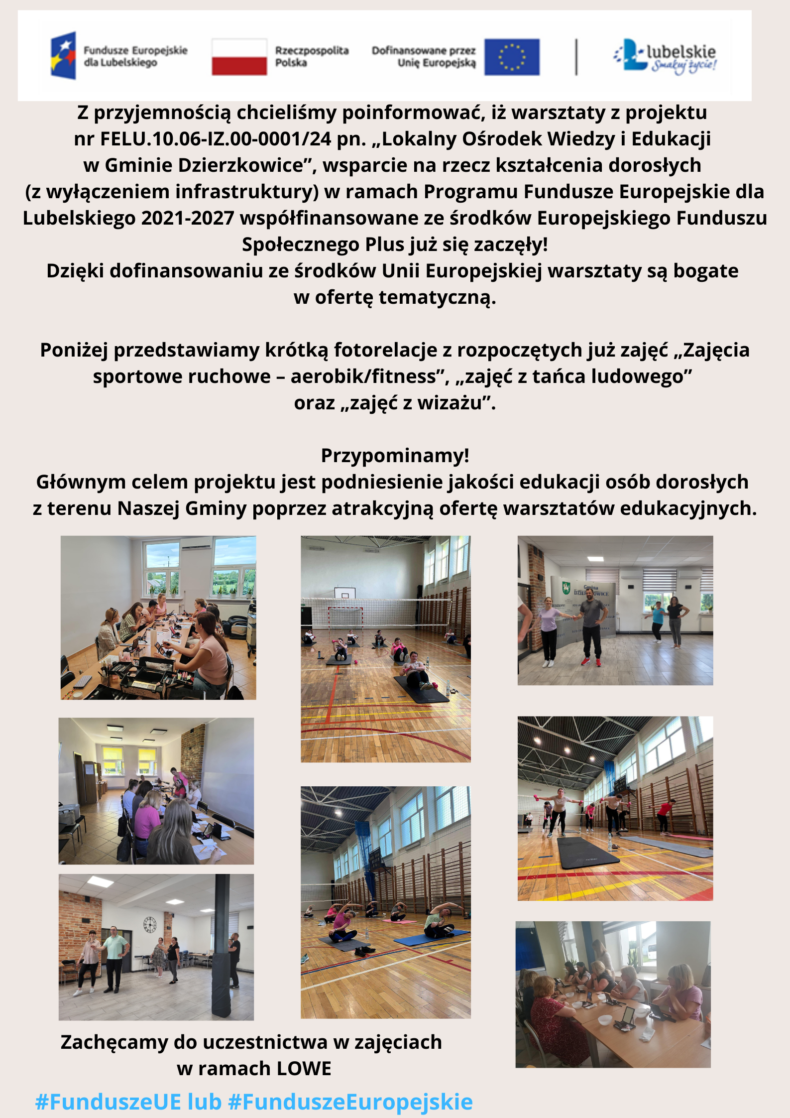Informacja z realizacji projektu - zdjęcie