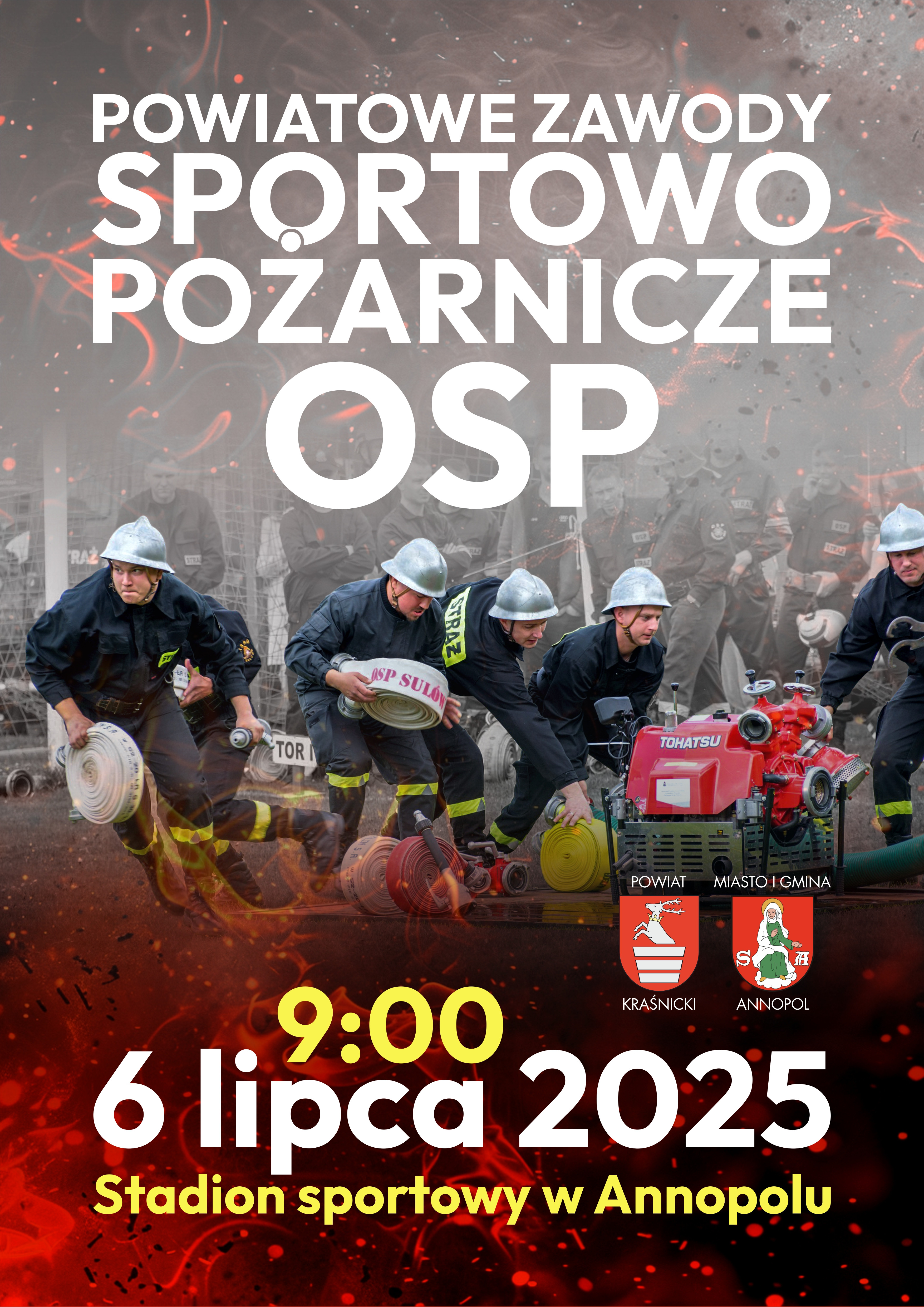Powiatowe Zawody Sportowo-Pożarnicze Drużyn OSP - zdjęcie