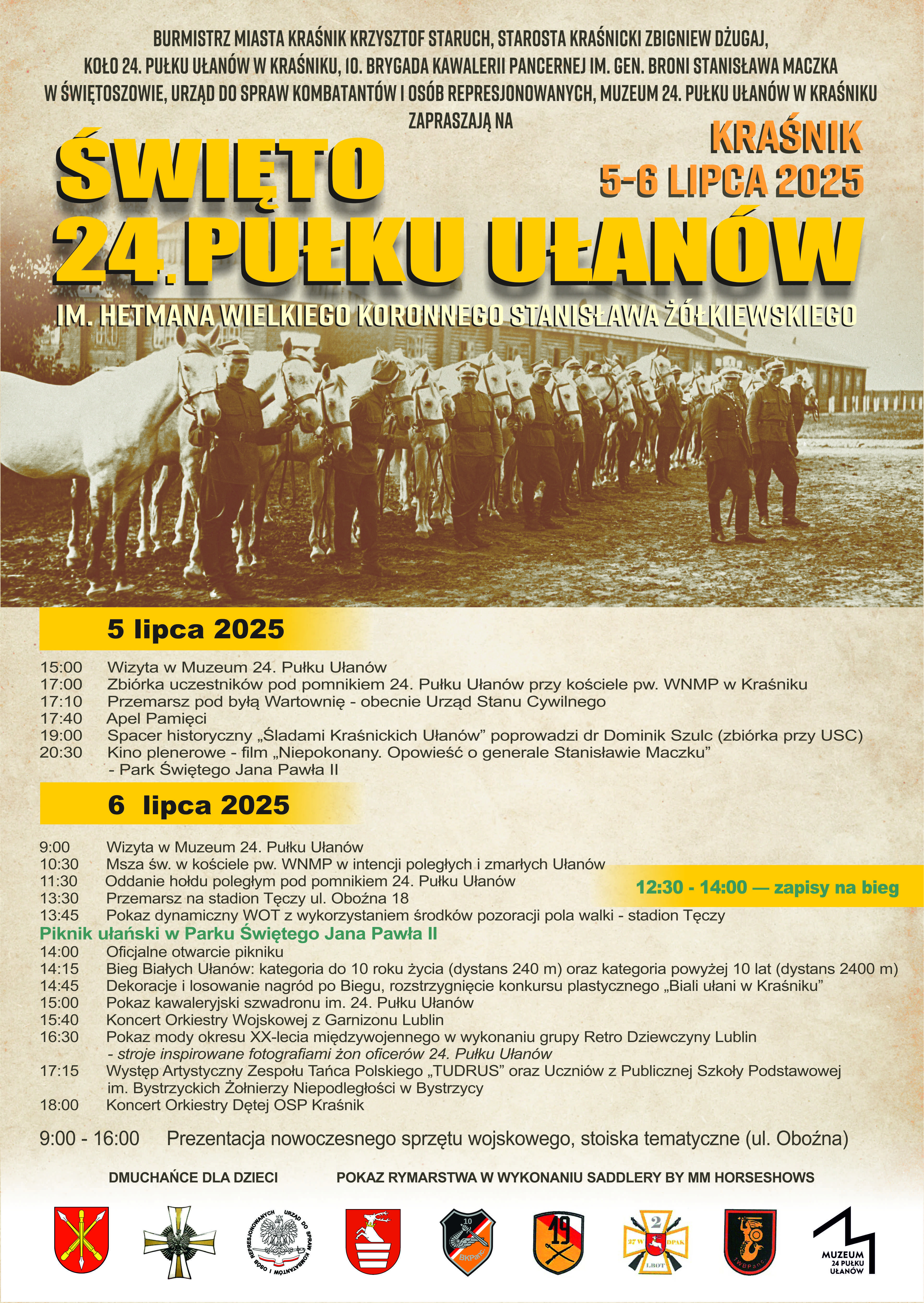 Święta 24. Pułku Ułanów w Kraśniku - zdjęcie