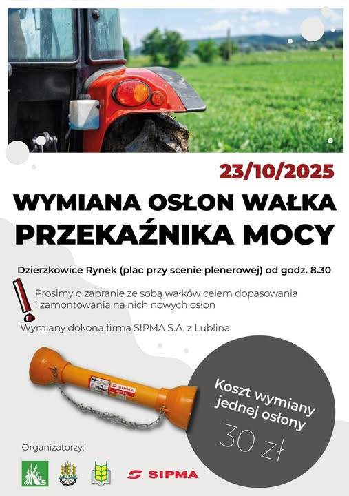 Wymiana osłon wałka przekaźnika mocy - zdjęcie