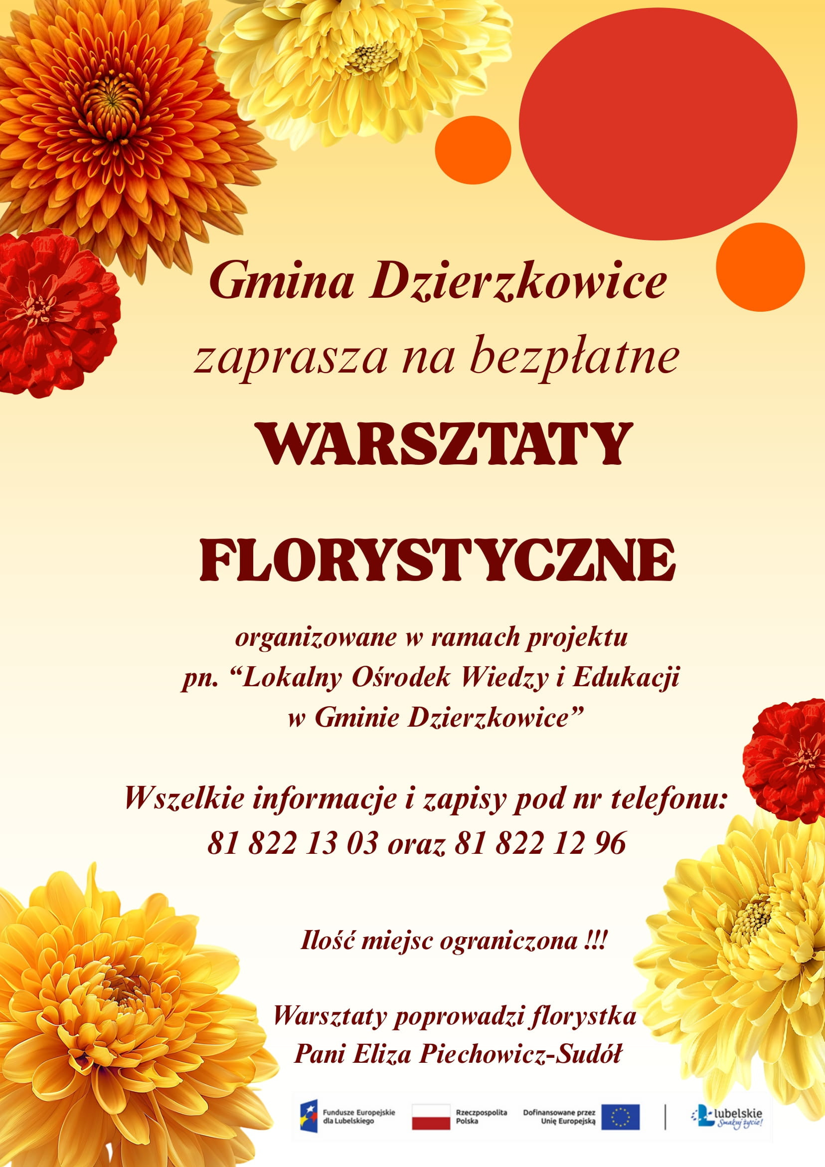 Bezpłatne Warsztaty Florystyczne