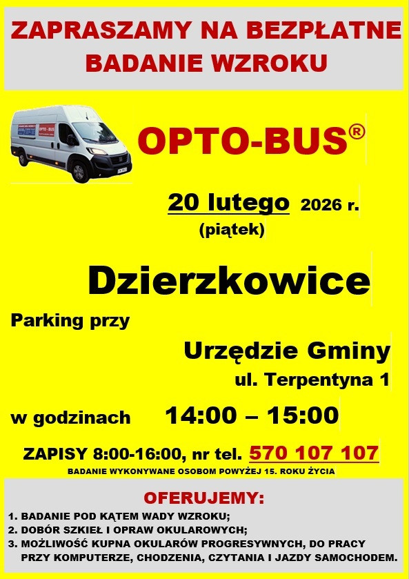 Bezpłatne badanie wzroku