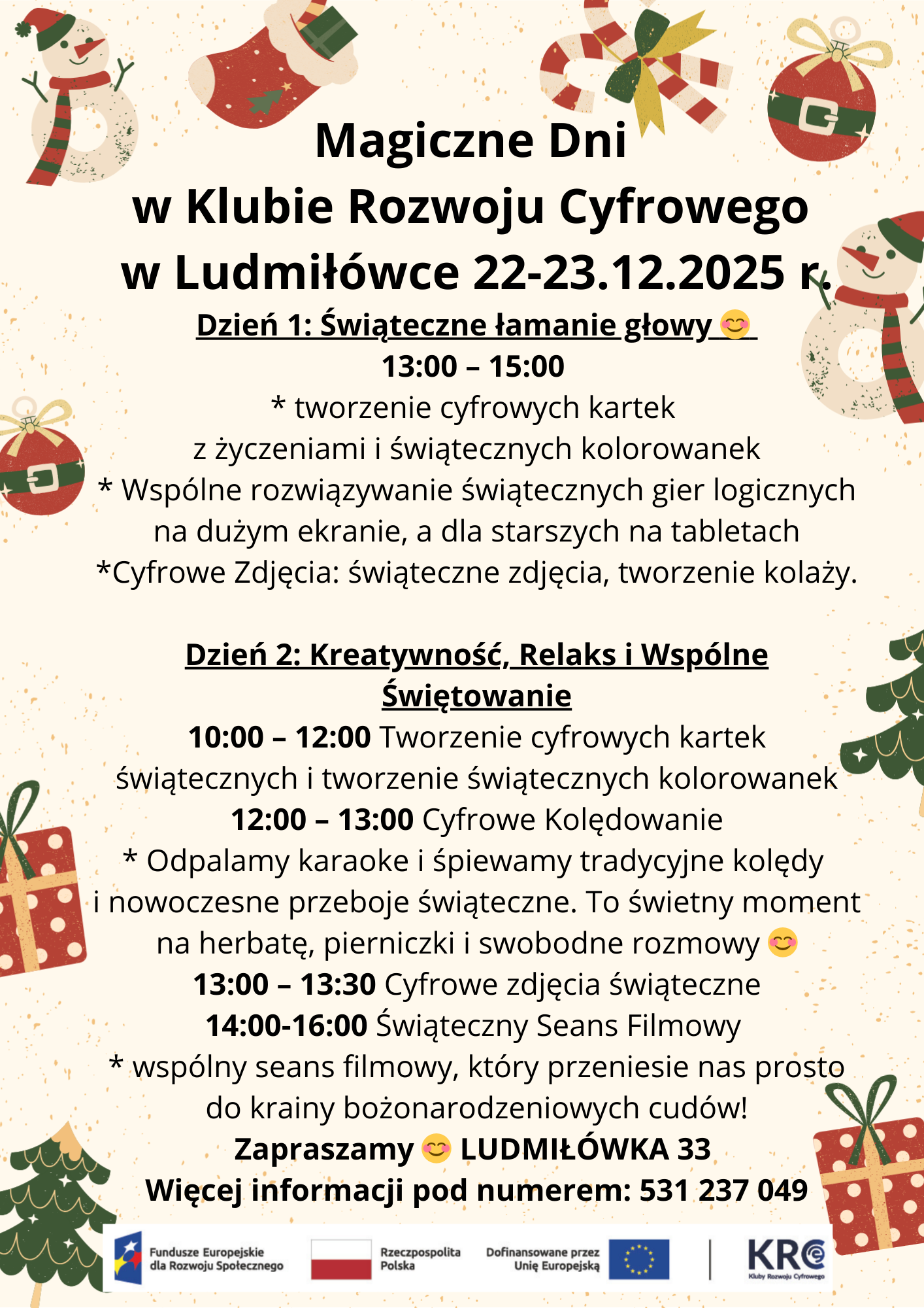 Magiczne dni w klubie rozwoju cyfrowego