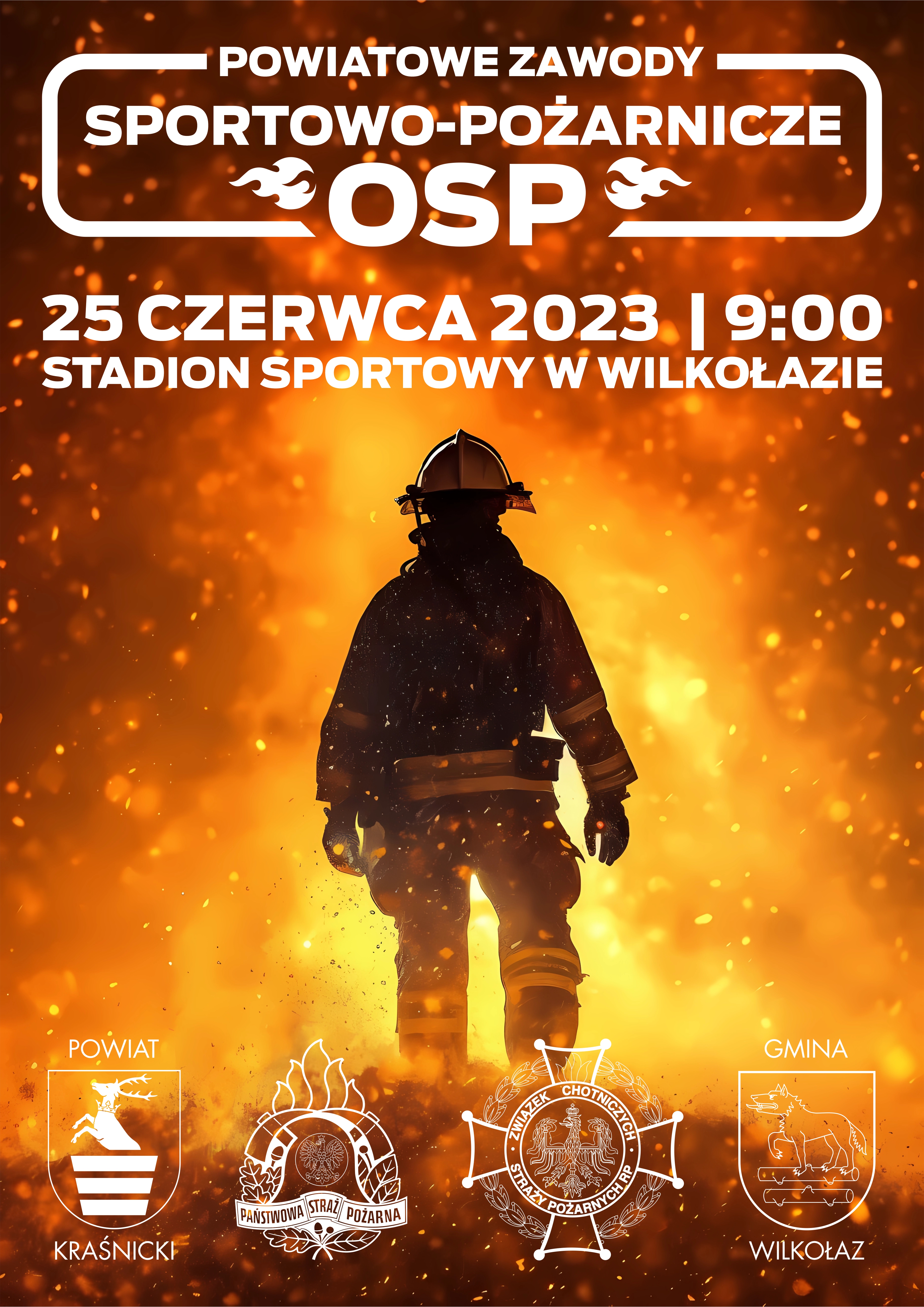 Powiatowe Zawody Sportowo-Pożarnicze 25 czerwca 2023r.
