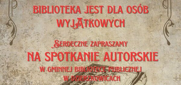 Wyjątkowi ludzie w bibliotece