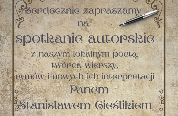 Literacka pasja S. Cieślika - zdjęcie