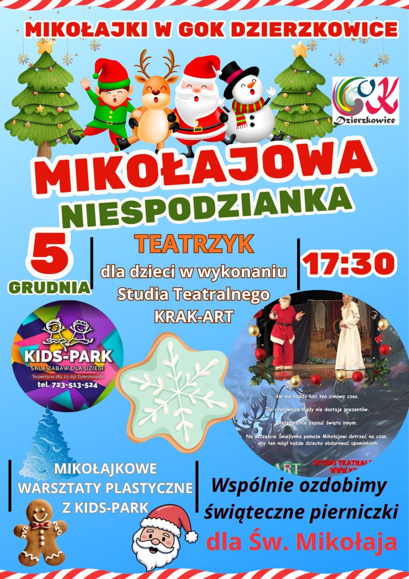 Mikołajki z GOK - zdjęcie