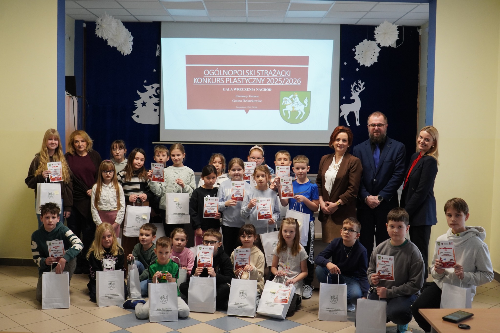 Nagrody w konkursie strażackim rozdane