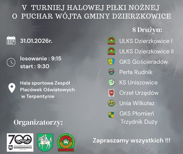 Piąty turniej halowej piłki nożnej