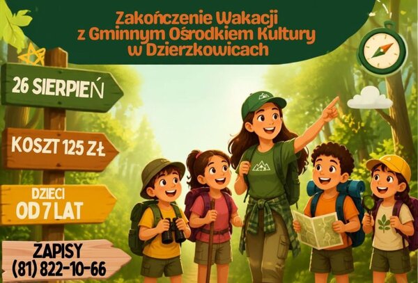 Finał wakacji w Sosnowej Przygodzie