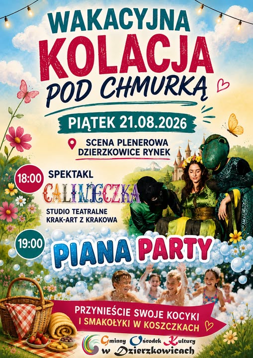 Kolacja w plenerze