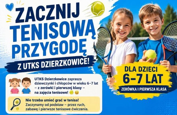 Tenisowa przygoda z UTKS - zdjęcie