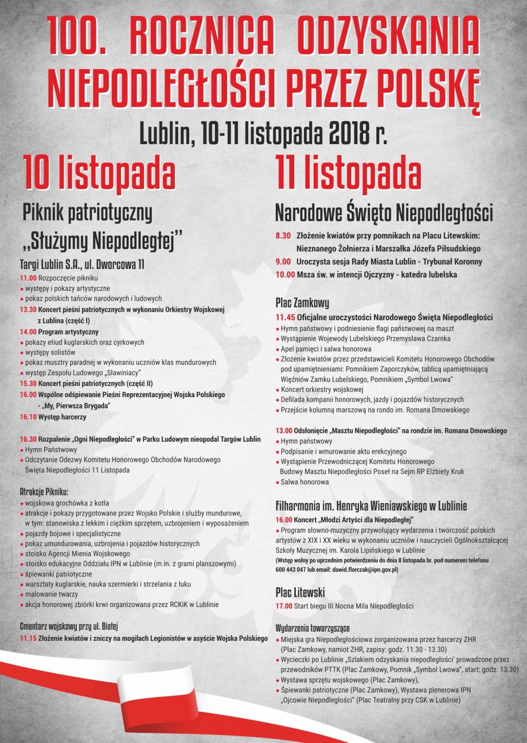 100 Rocznica Odzyskania Niepodległości Przez Polskę